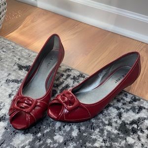 Nine West Red Open-toe Shoes